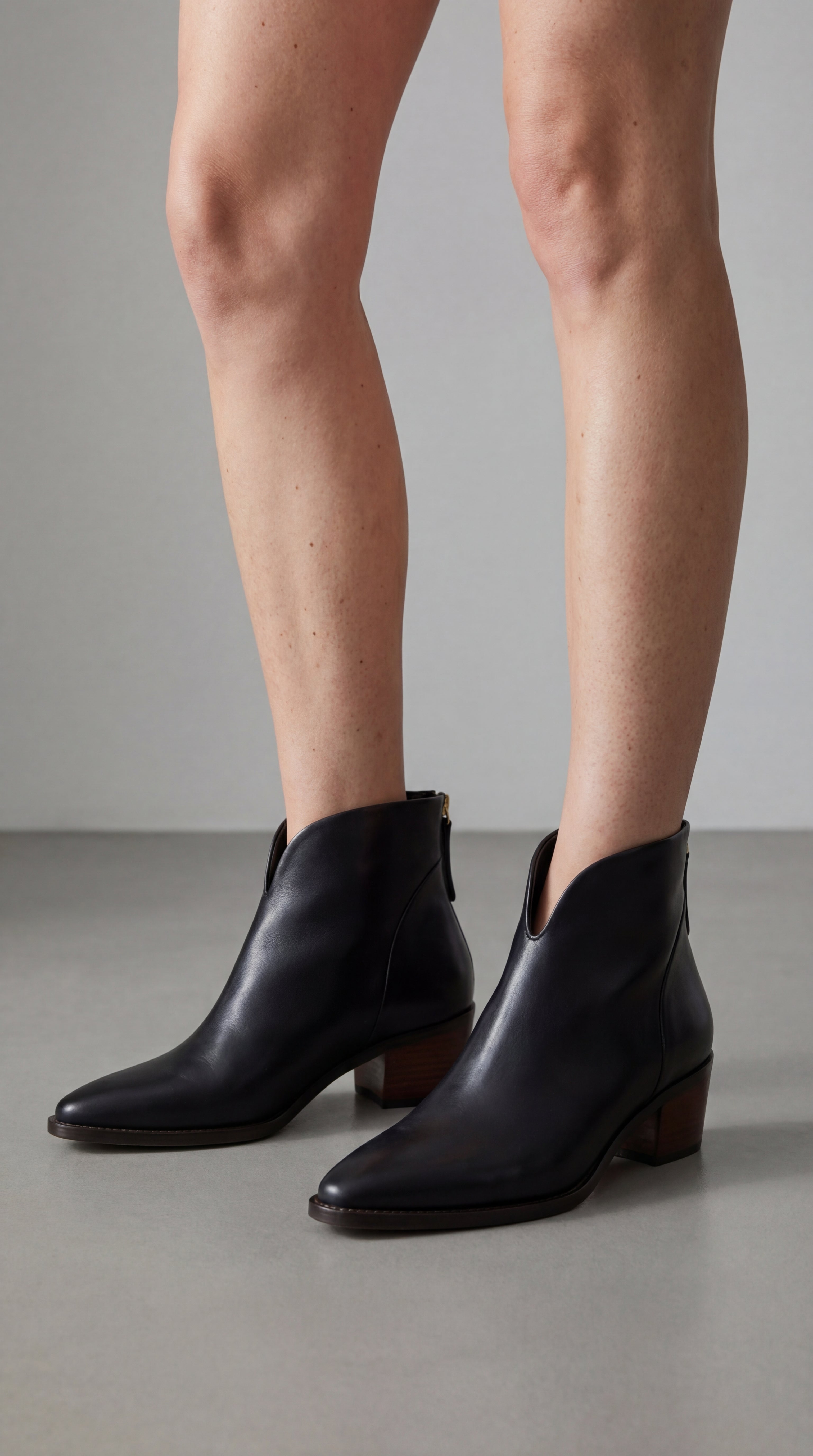 Cristina Low-Heeled Ankle Boots