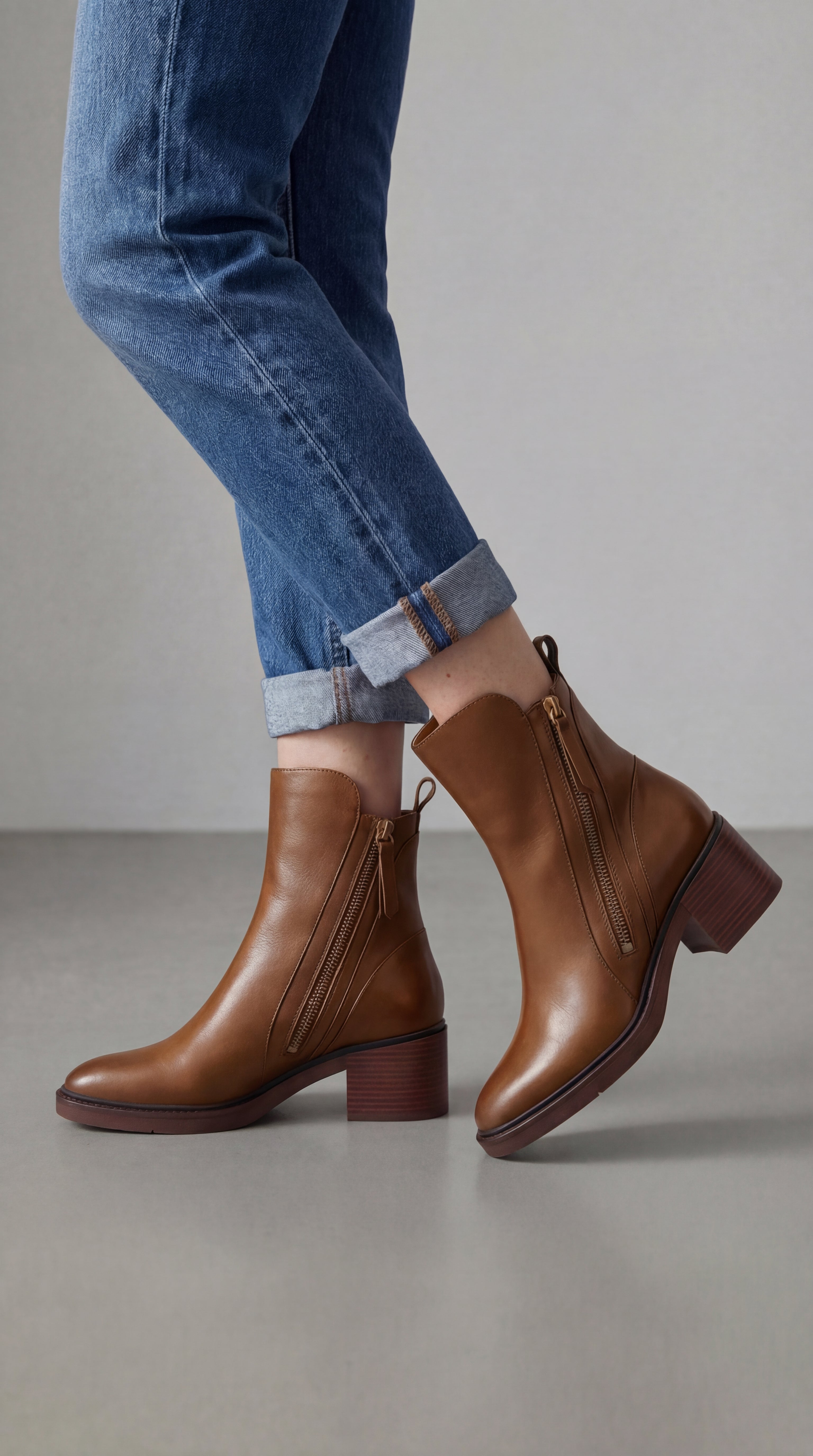 Valeria Ankle Boot with Comfortable Heel
