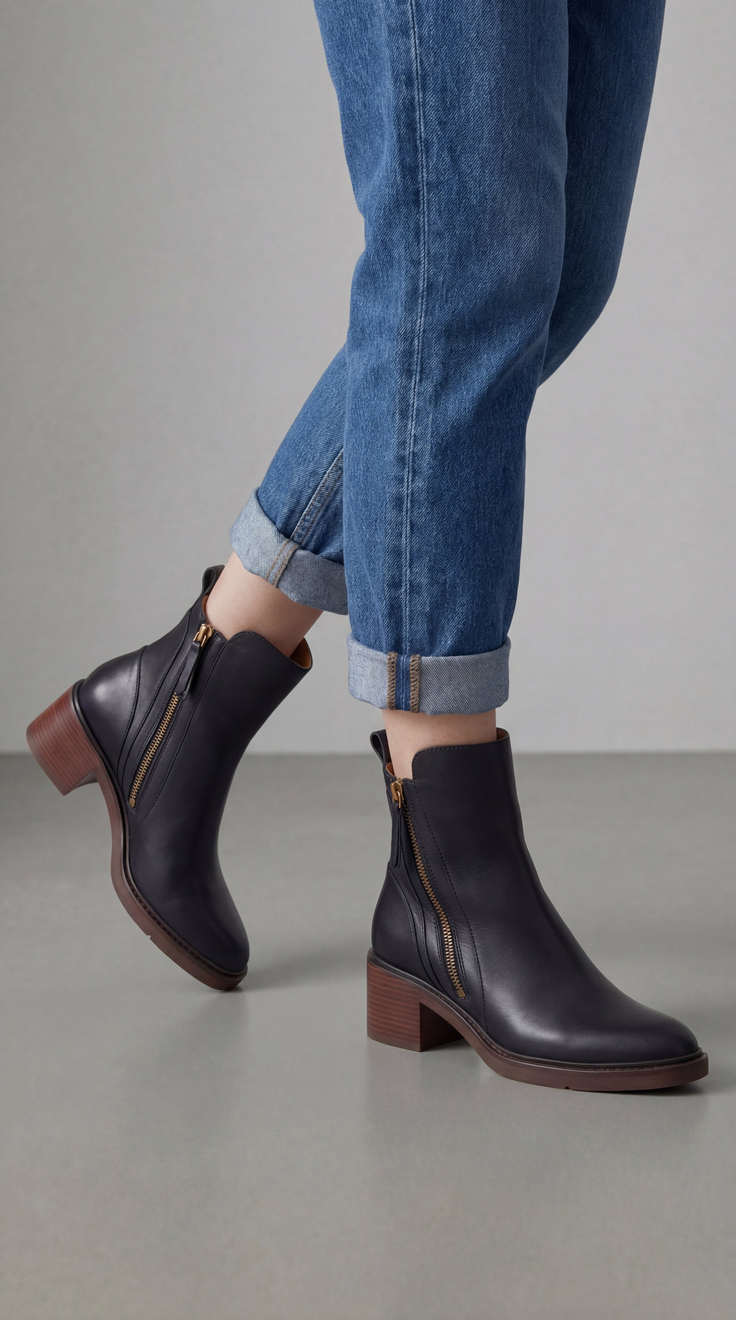 Valeria Ankle Boot with Comfortable Heel