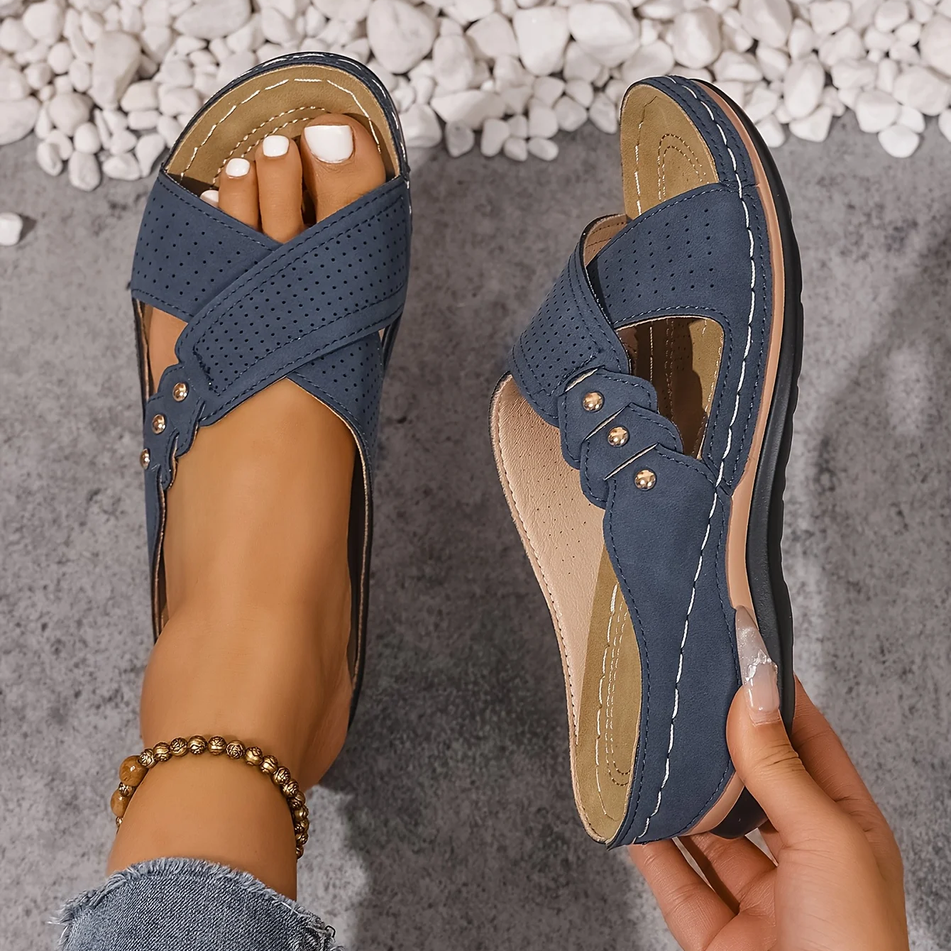Vanesa | Orthopaedic Wedge Sandals