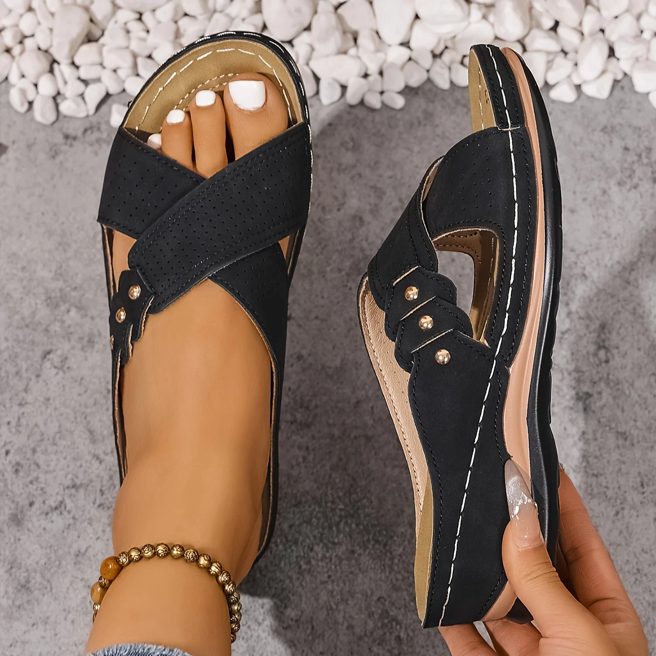Vanesa | Orthopaedic Wedge Sandals