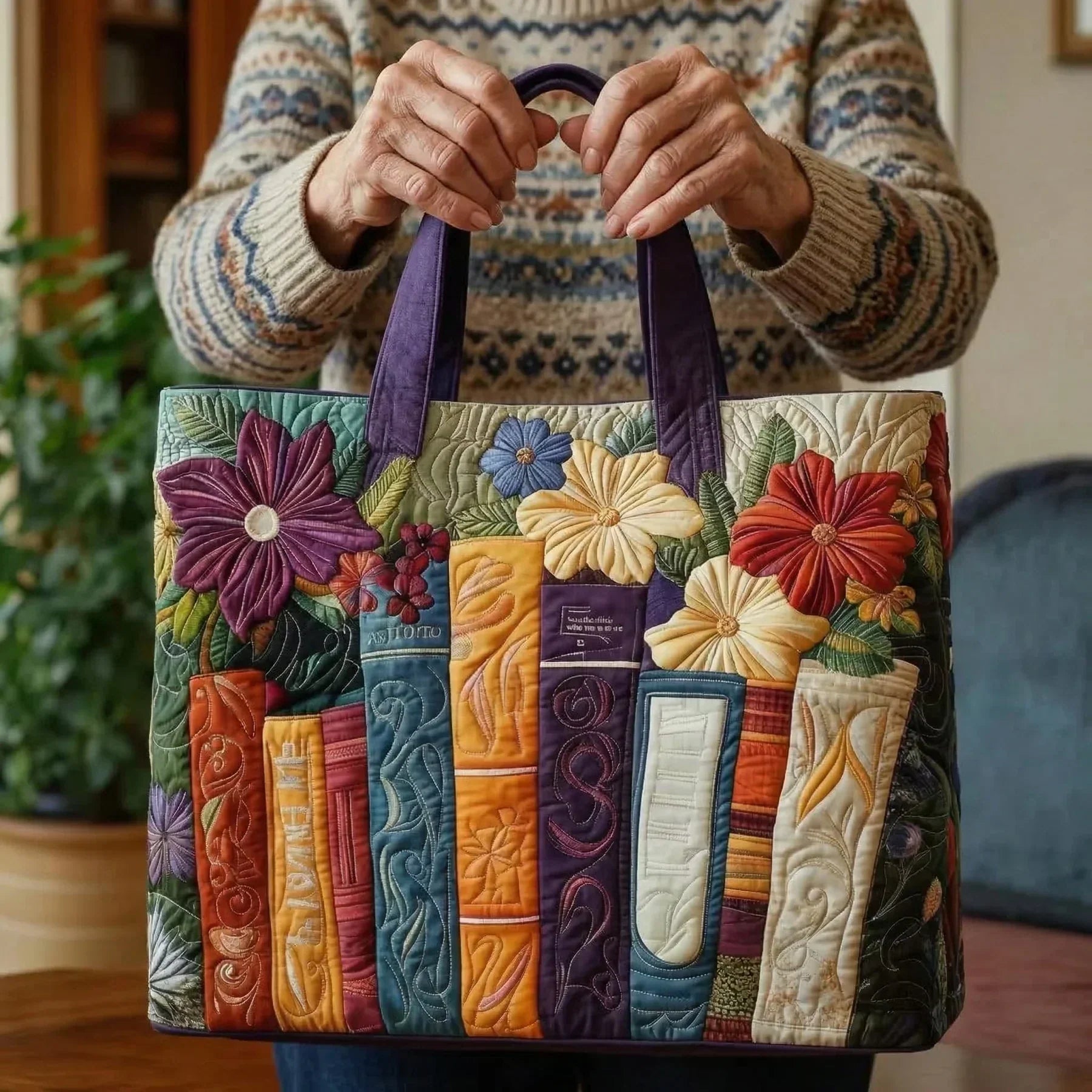 Book Lovers Artisan Bag – Two Sizes