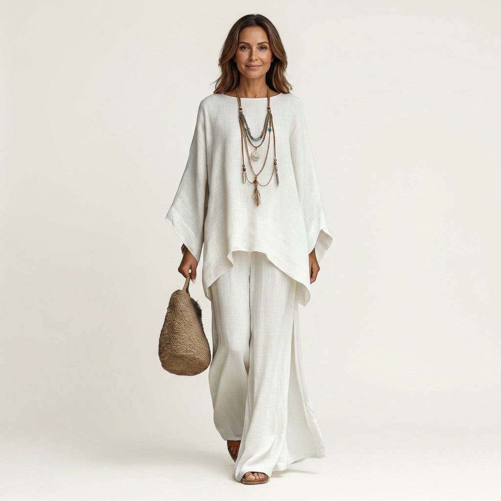 ANOUK | LINEN-BLEND BOHO SET