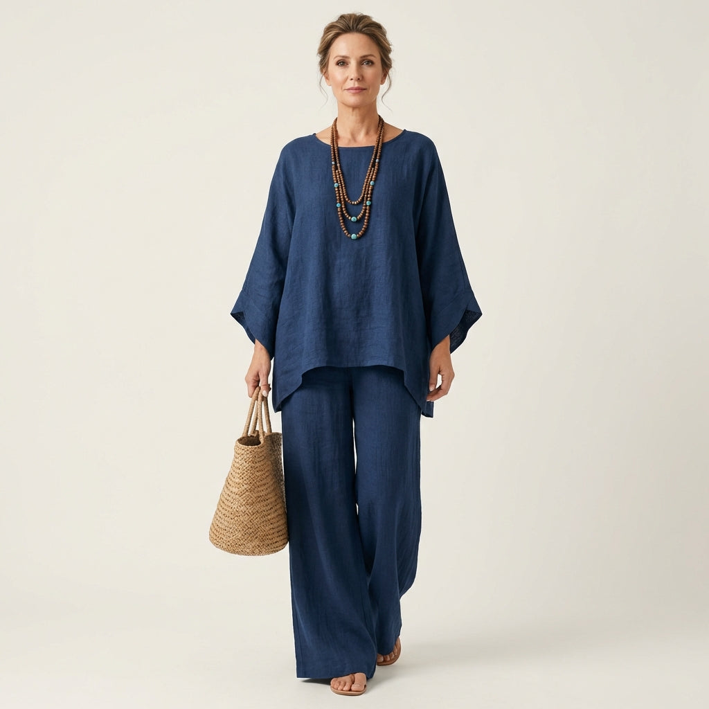 ANOUK | LINEN-BLEND BOHO SET