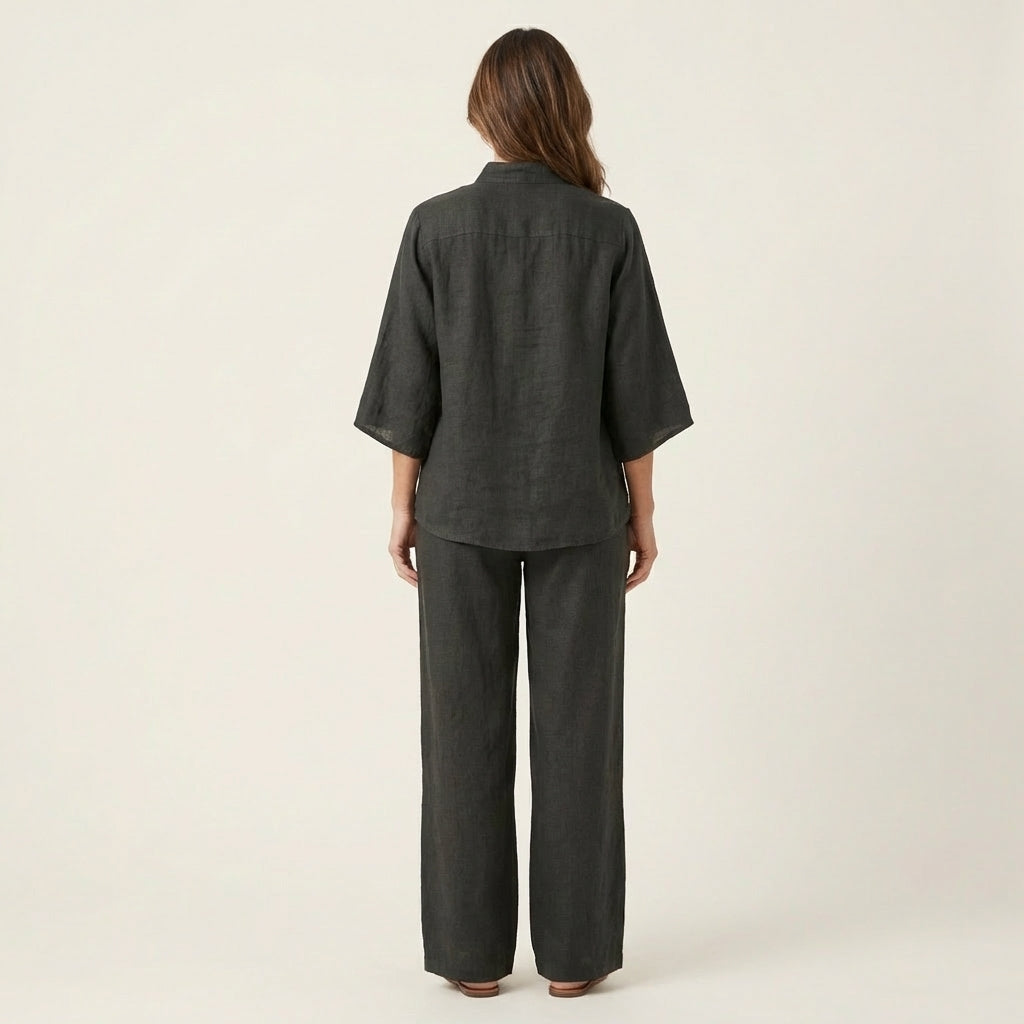 LUCIENNE | LINEN TWO-PIECE SET