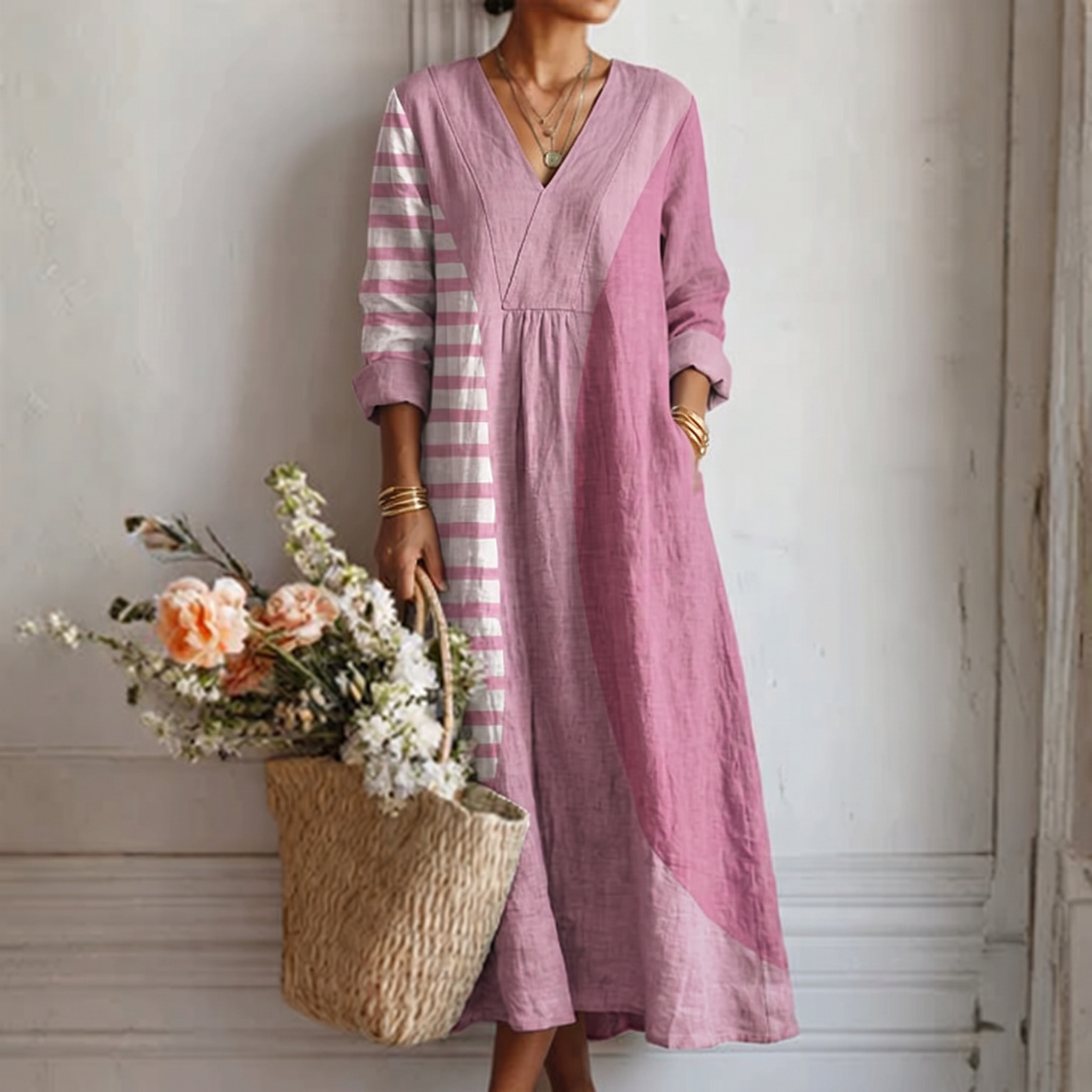 Maya™ | Modern Abstract Dress