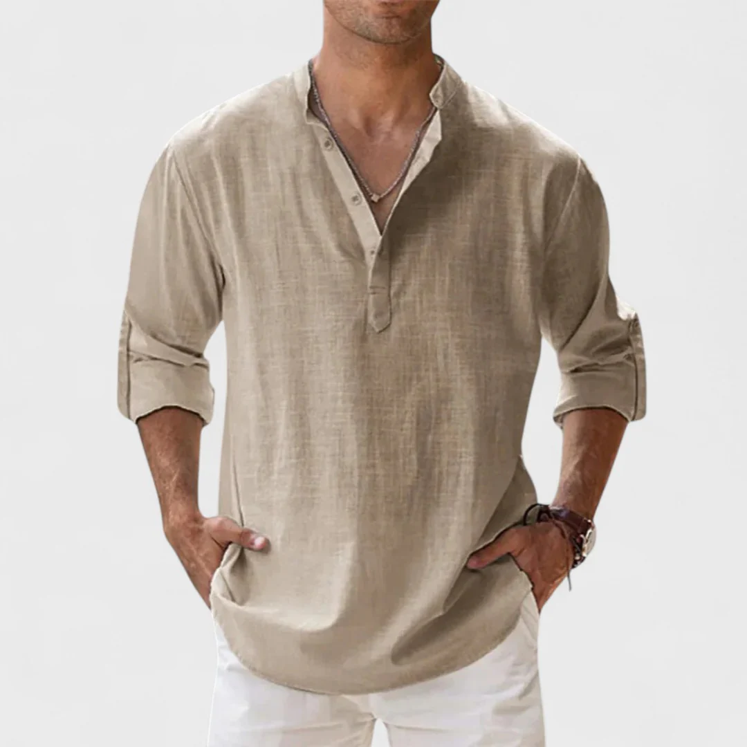 Marco | Modern cut shirt with natural elegance