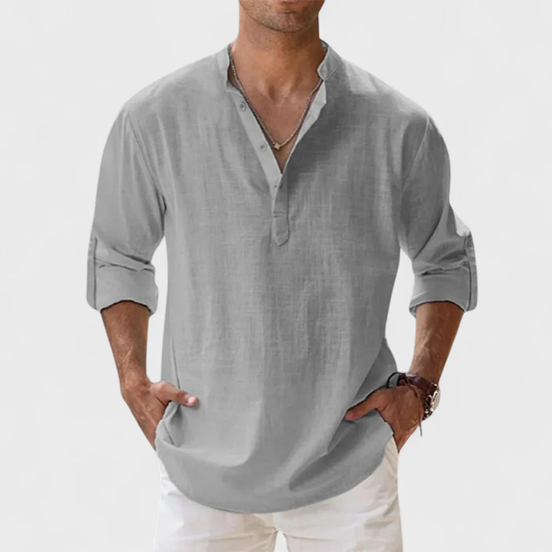 Marco | Modern cut shirt with natural elegance