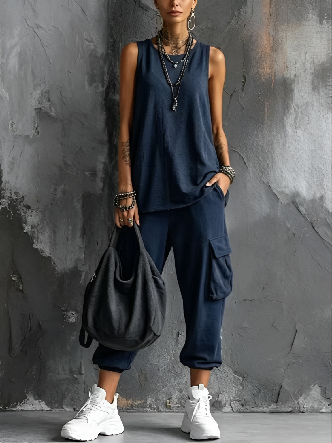 SERAFINA | SOFT CASUAL SET WITH POCKETS