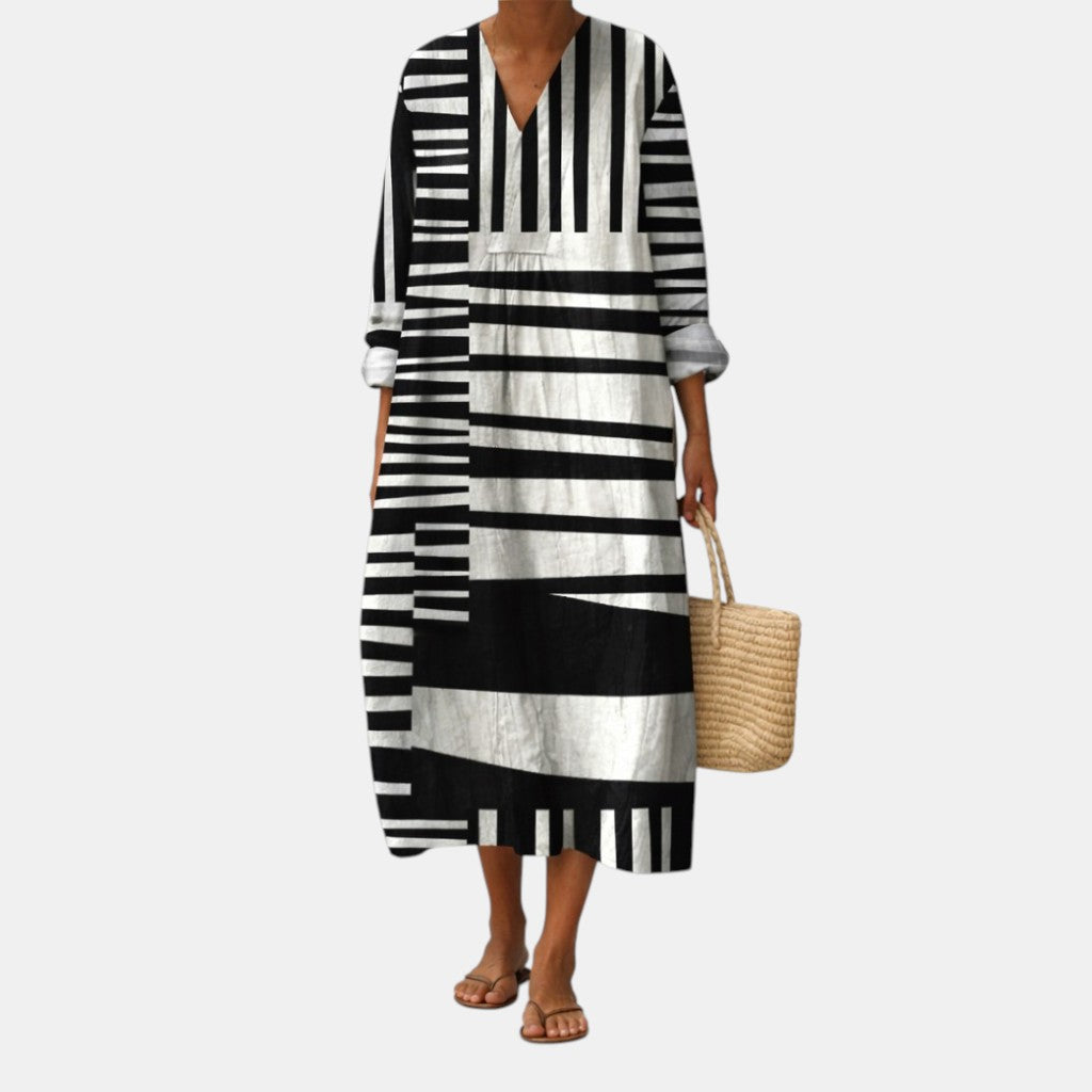 Lara™ | Graphic Print Dress