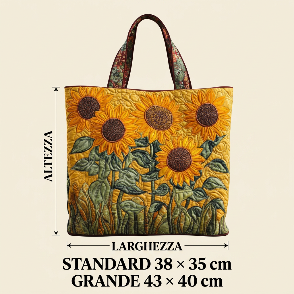 Sunflower Artisan Bag – Elegant and Practical