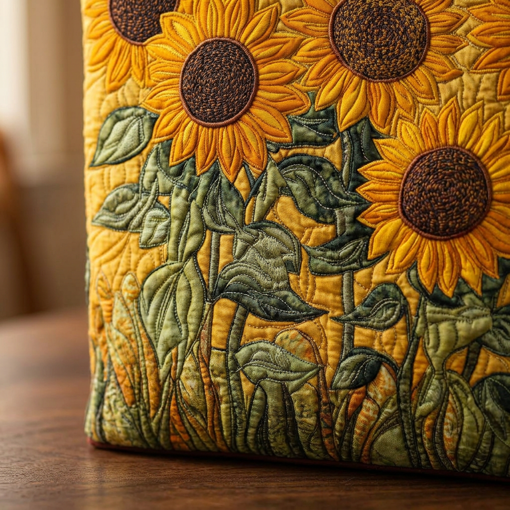 Sunflower Artisan Bag – Elegant and Practical