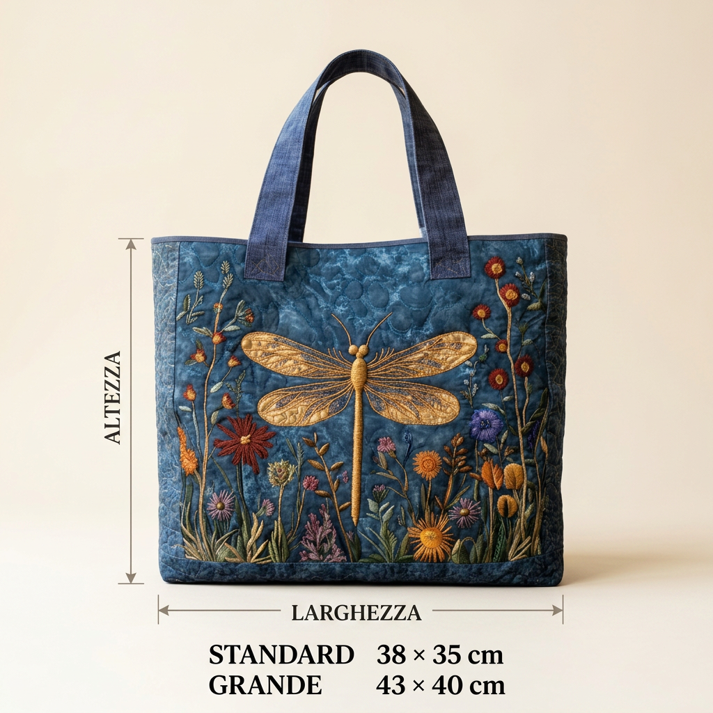 Women's Bag Golden Dragonfly – Spacious and Lightweight