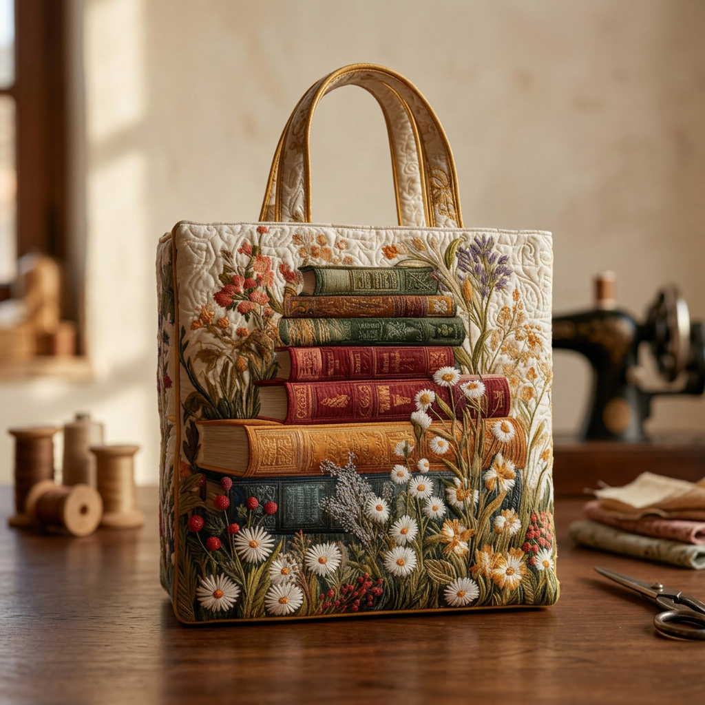 Floral Pattern Artisan Bag – Elegant and Practical