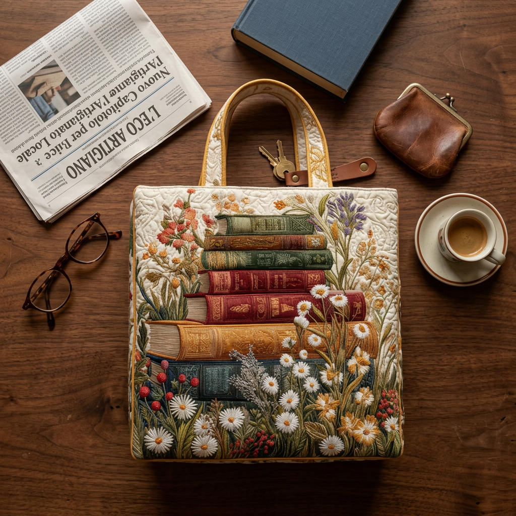 Floral Pattern Artisan Bag – Elegant and Practical