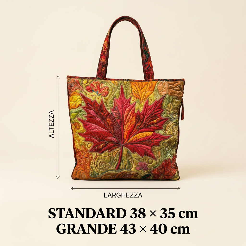 Sunset Maple Artisan Bag – Elegant and Practical