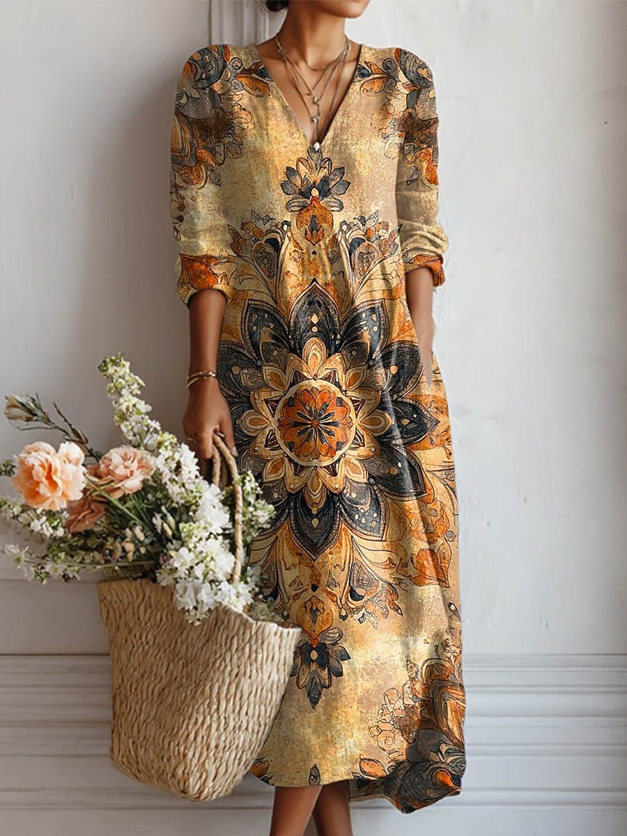 Bohemian Long Dress
