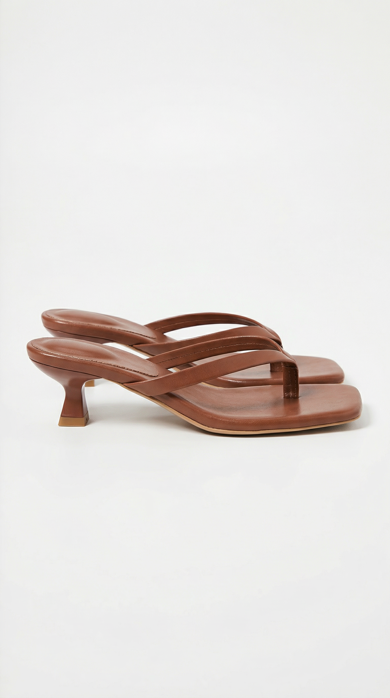 Jessica's Thong Sandals with Low Heel