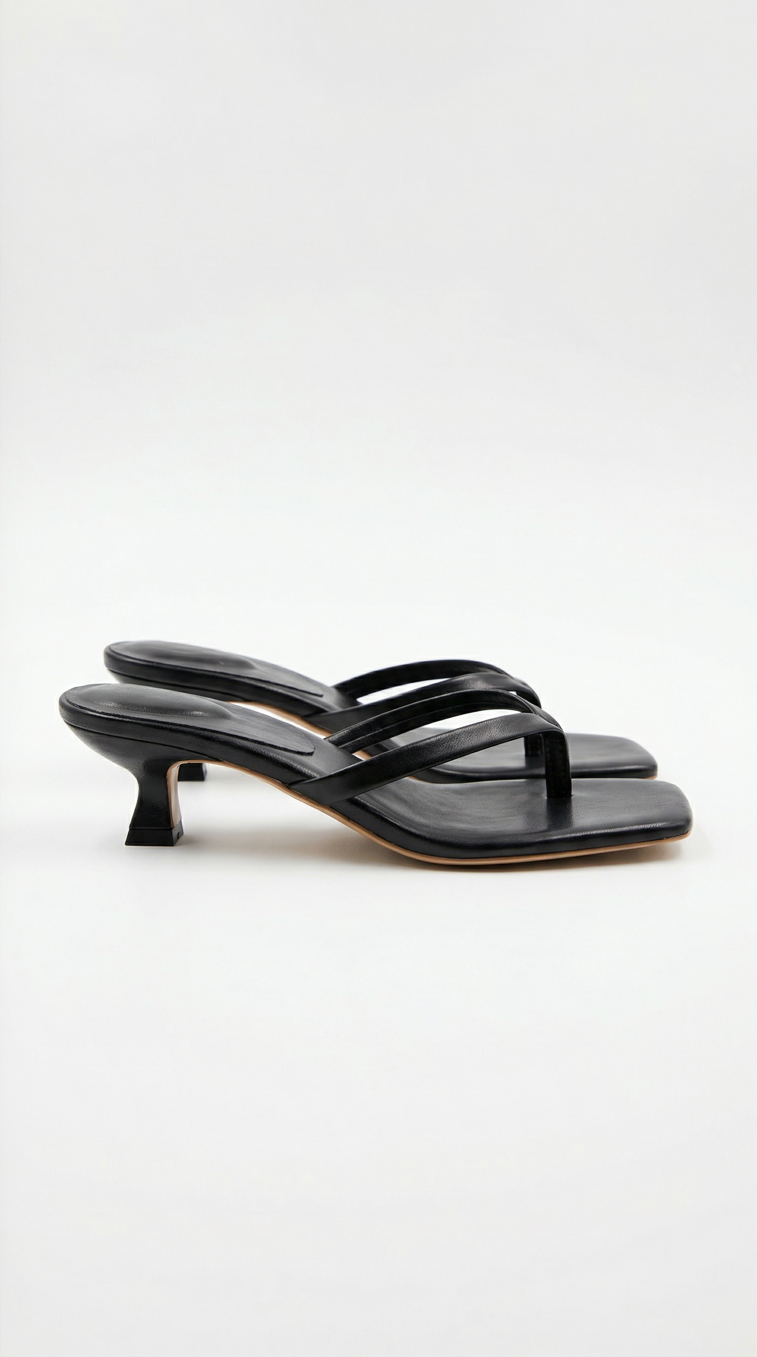 Jessica's Thong Sandals with Low Heel